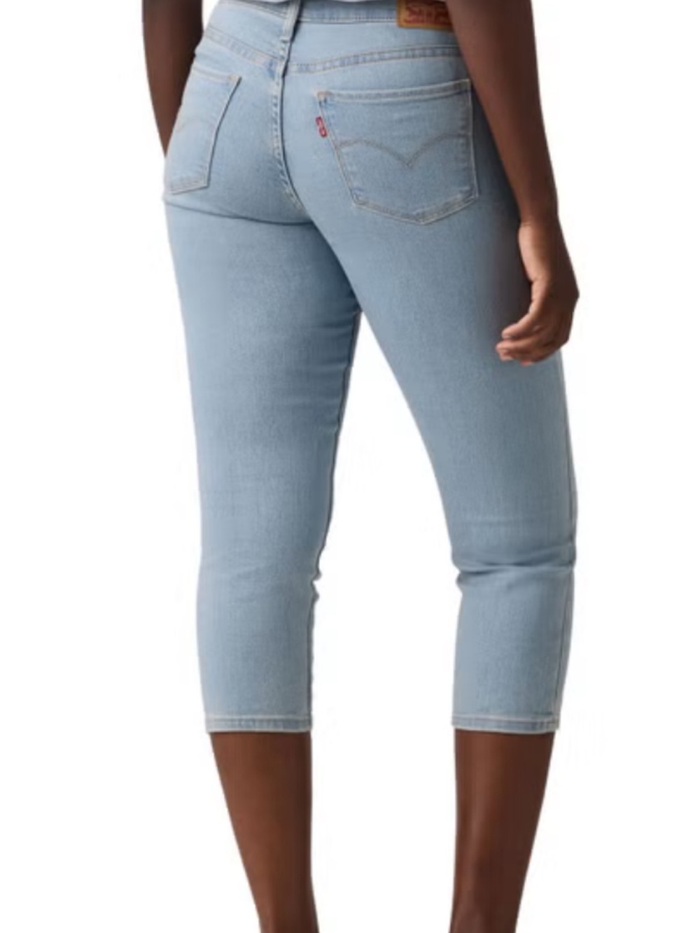 Levi's Light Blue 311 Shaping Skinny Capri Jeans